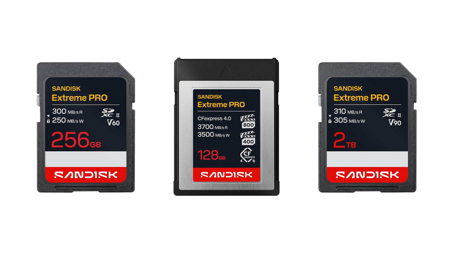 SanDisk: neue CFexpress Typ B- und SD-Karten für die Videoproduktion