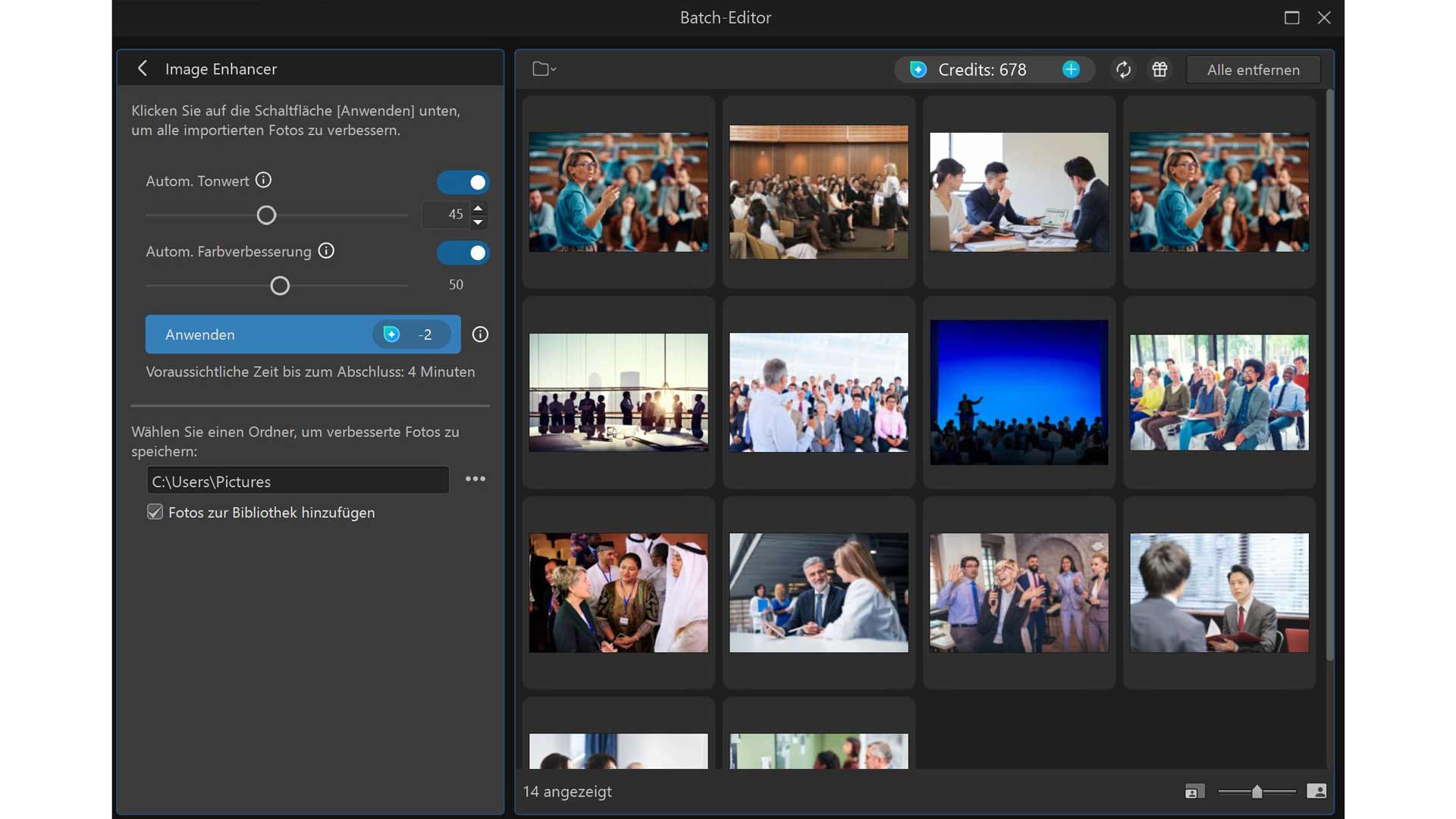 CyberLink PhotoDirector 365: KI-Bildoptimierung per Stapelverarbeitung