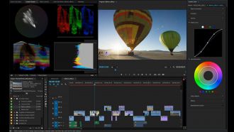 Premiere-Pro-Lumetri-Panel w