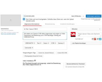 Video Upload