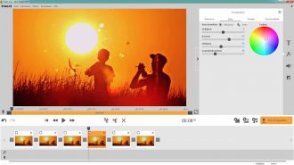 Magix VideoEasy Bearbeitung Screen