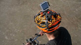 Rollei-Helmhalterungen-Mountainbike w