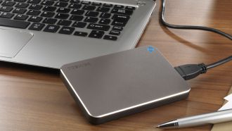 Canvio Premium silver web