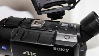 sony fdr ax53 shoe web