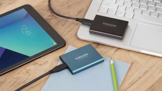 Samsung Portable SSD T5 Rechner