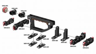 Vocas Top handgrip Pro system exploded