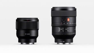 Sony SEL 85F18 und SEL 100F28GM