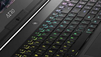 Gigabyte Aero keyboard