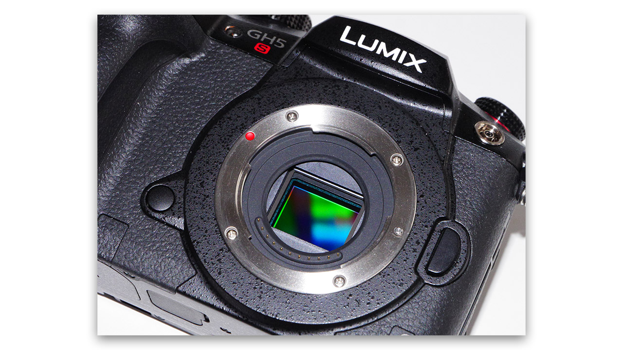 Panasonic GH5 sensor web