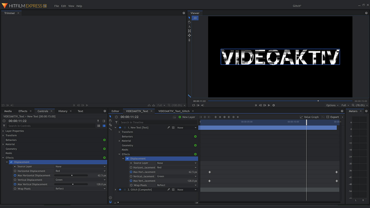 Titelgestaltung HitFilm Express VA 10