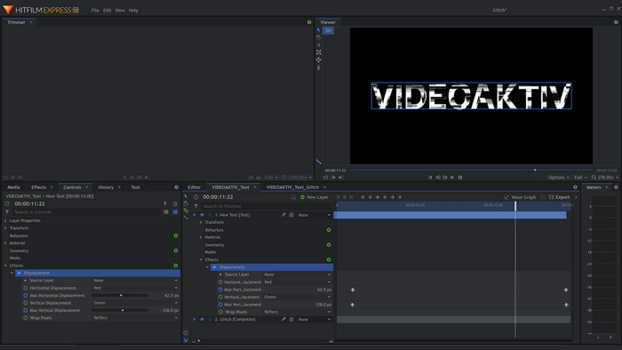 Titelgestaltung HitFilm Express VA 10