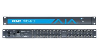 Aja Kumo 1616-12G: kompakter 12G-SDI-Router für 8K