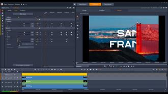 Pinnacle Studio 23 Ultimate Masking Opacity Text