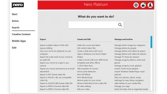 nero platinum screenshots eng