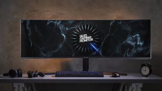 Samsung CRG9 Gaming Monitor front web