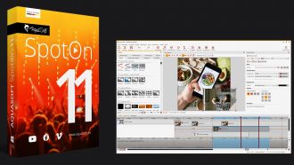 AquaSoft SpotOn 11: kostenfreie Einsteiger-Schnittsoftware