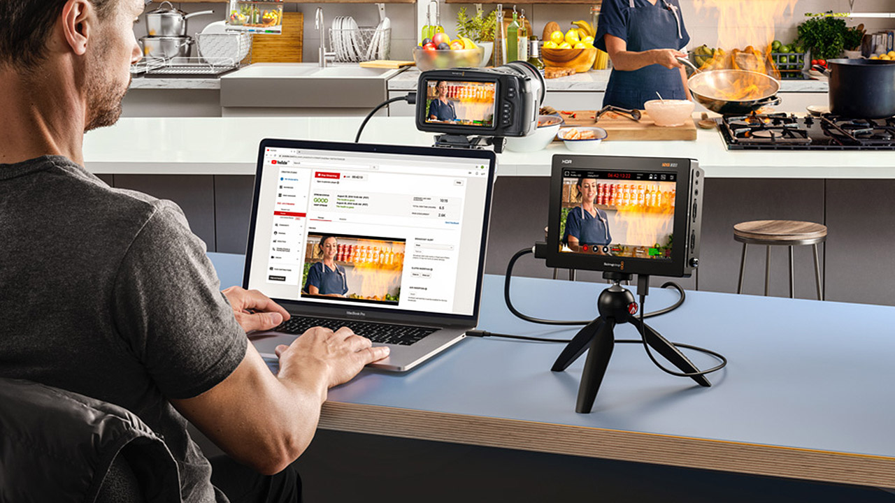 blackmagic videoassist webcam web