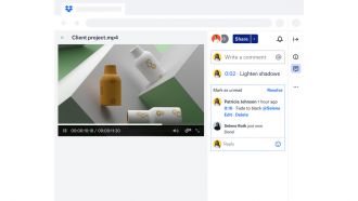 Dropbox für die Medienbranche: Videovorschau, Metadatensuche und Kommentare