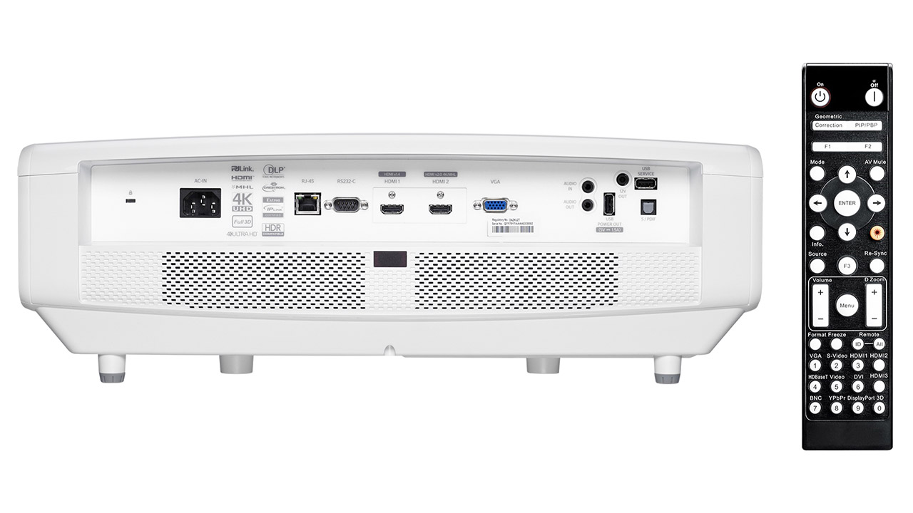 Optoma UHZ65LV back web