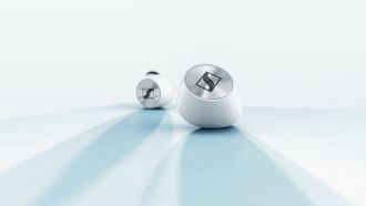 Sennehiser MOMENTUM True Wireless 2 Product Image 4 White TIF