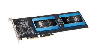 Sonnet: Fusion Dual 2,5-Zoll SSD RAID PCIe 3.0 Karte