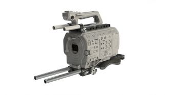 Chrosziel: Leichtstützen und Topplates für Sony FX9, Canon C500 MKII