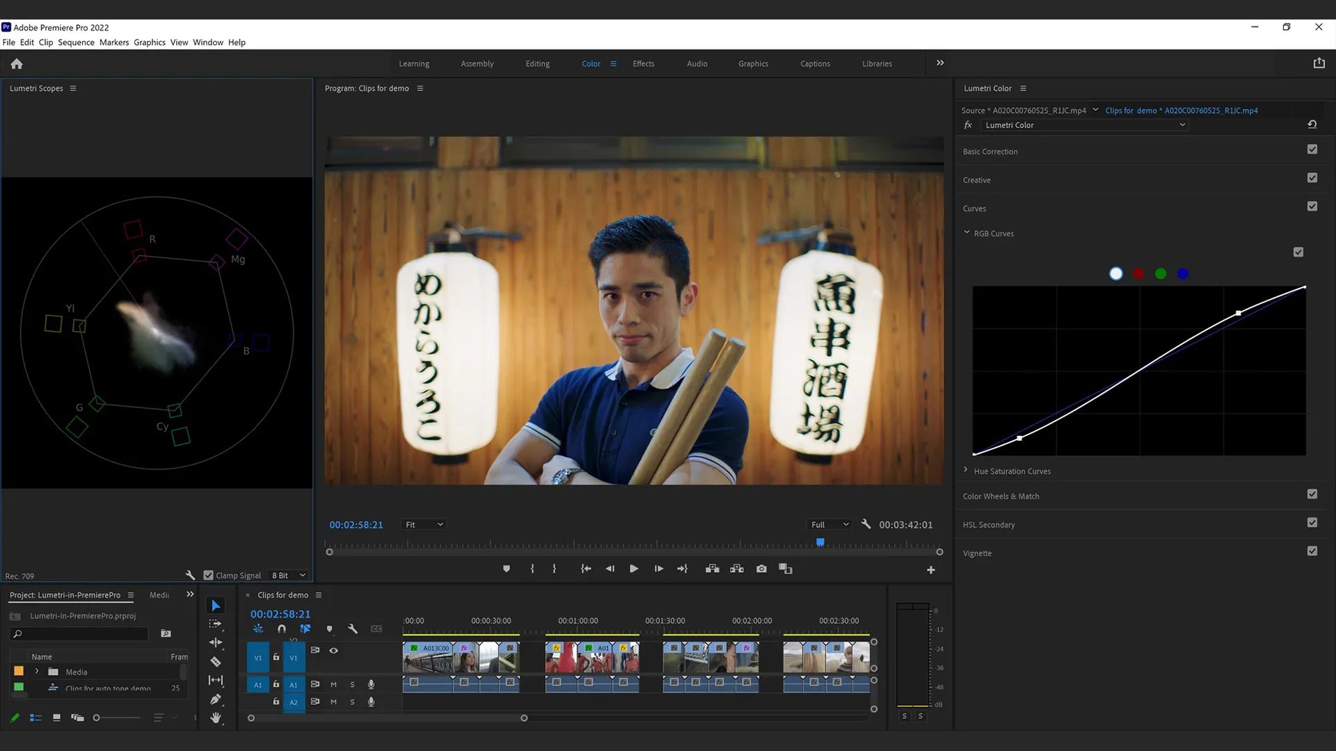 adobe premiere pro cc 22 color curves web