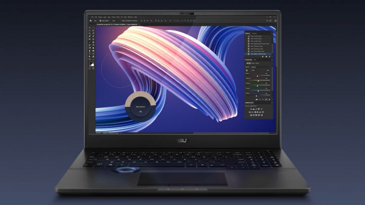 Asus ProArt Studiobook Pro und Vivobook Pro: Creator Notebooks mit Jog-Rad