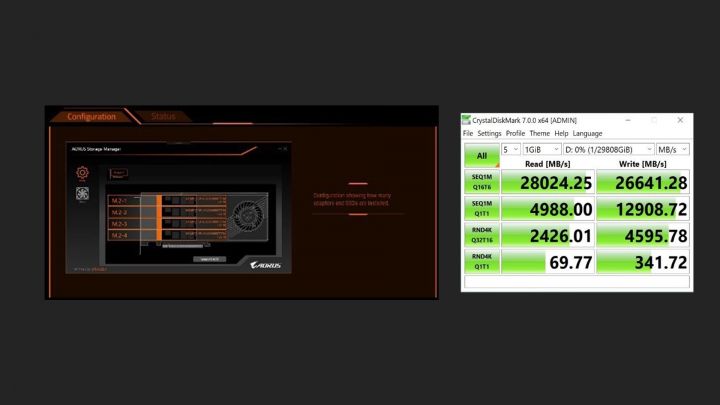 Gigabyte Aorus Xtreme Gen4 AIC SSD tools web