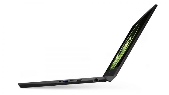 MSI NB Alpha 15 side web