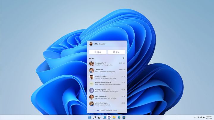 Microsoft Windows 11 Teams web