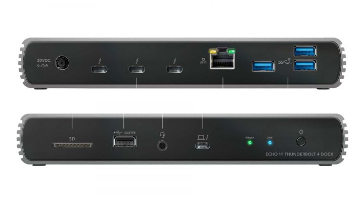 Sonnet Echo 11 Thunderbolt4 dock anschl web