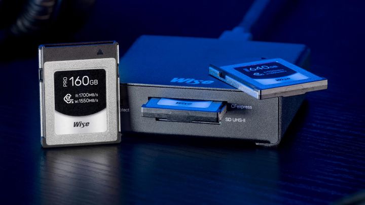 Wise CFexpress Typ B Pro: Cfexpress-Speicherkarten für bis zu 1400 MB/s