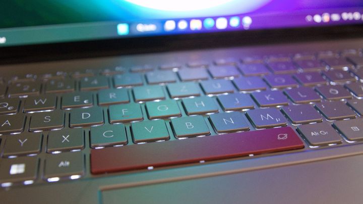 asus zenbook x14 tastatur web