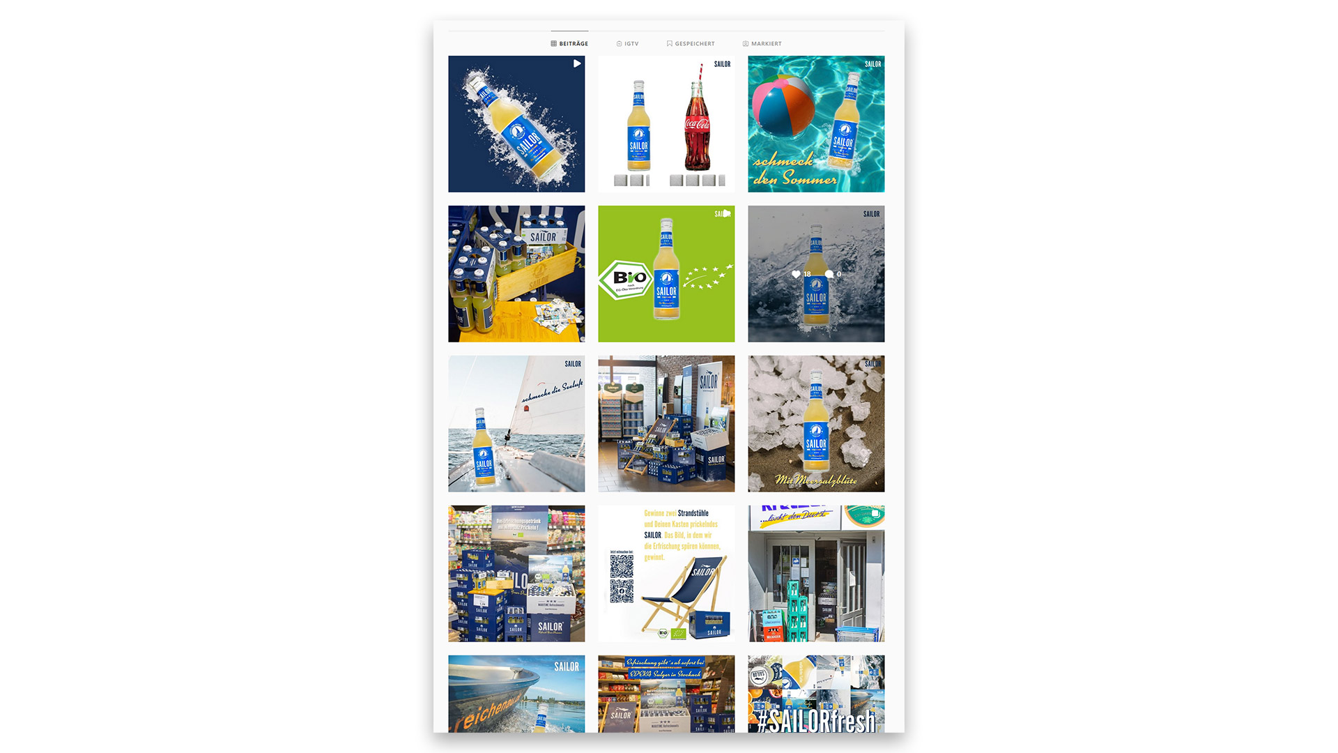 Sailor Instagram web