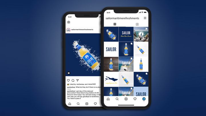 SailorInstagramIphoneMockupIphone web