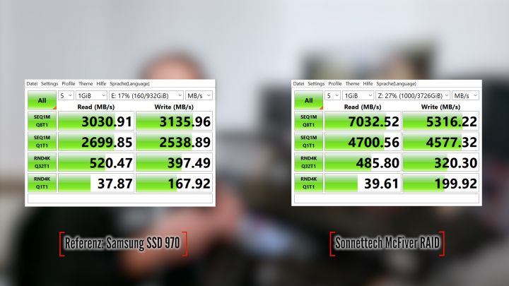 Sonnett McFiver Speedtest