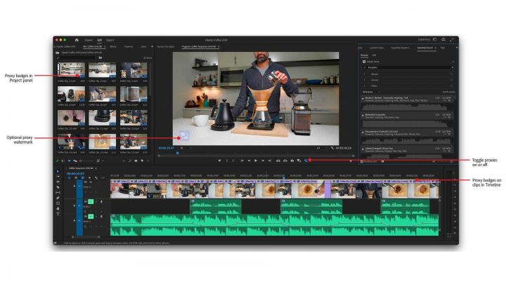 Adobe Pr Pro cc 22 proxy verbesserungen web
