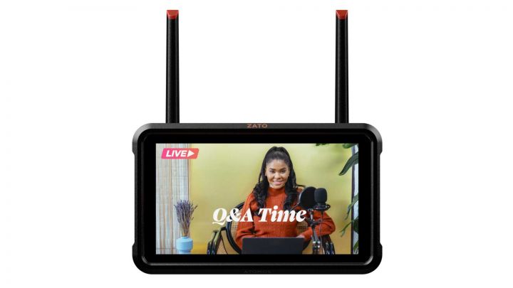 Atomos Zato Connect: erschwinglicher 5-Zoll-Fieldmonitor mit integriertem Streaming