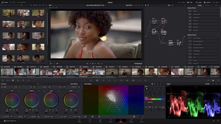 DaVinci Resolve 18 Color web