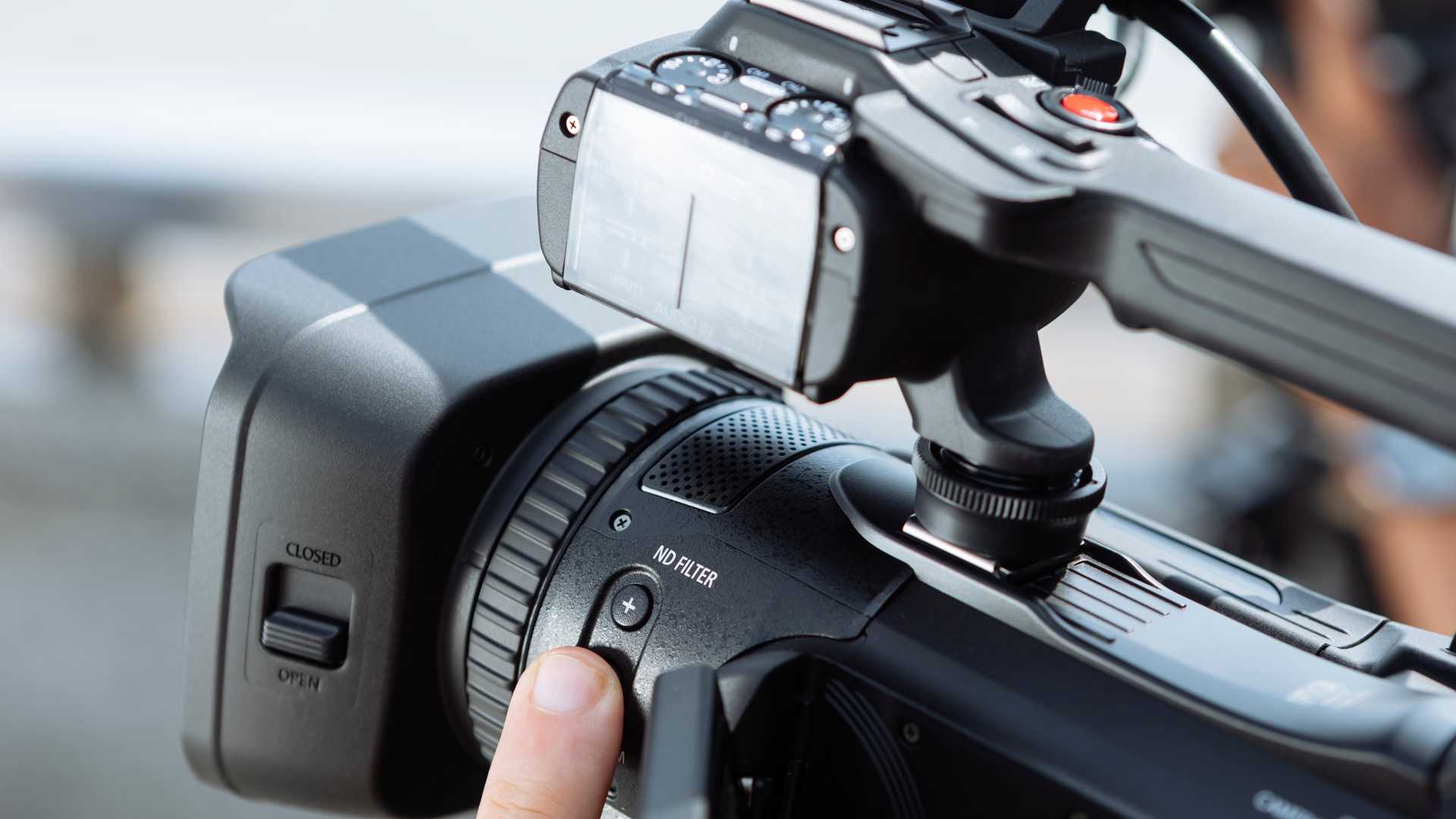 Canon XA75 XA70 ls ND filters web