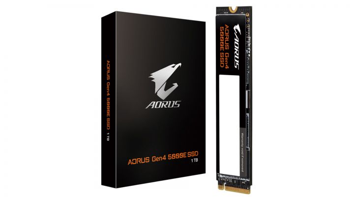 Gigabyte Aorus Gen4 5000E SSD: neue PCIe 4.0 M.2 SSD mit 1 Terabyte Kapazität