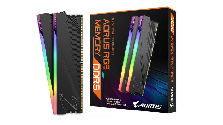 Gigabyte Aorus RGB: 32 Gigabyte DDR5 RAM 6000 MHz Speicherkit
