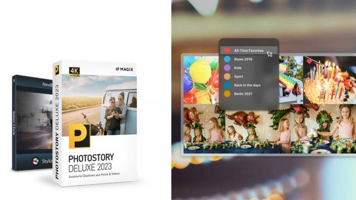 Magix Photostory deluxe 2023: Diashow-Software mit überarbeiteter Oberfläche