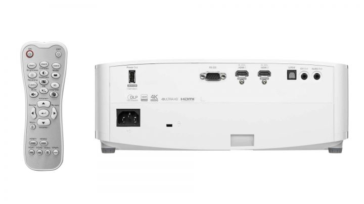 Optoma UHD35STx back web