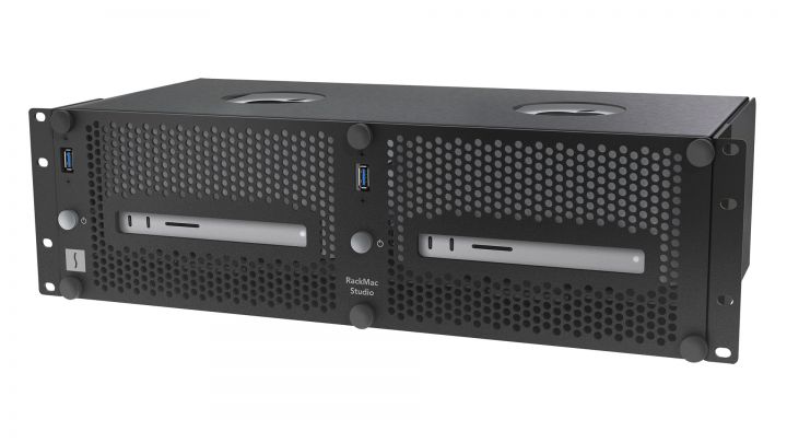 Sonnet RackMac-, xMac Studio: Rack-Gehäuse für zwei oder mehr Apple Mac Studio