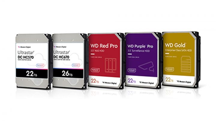 WDC DC HC570DC HC670Red ProPurple ProGold 22TB new 500x333 White