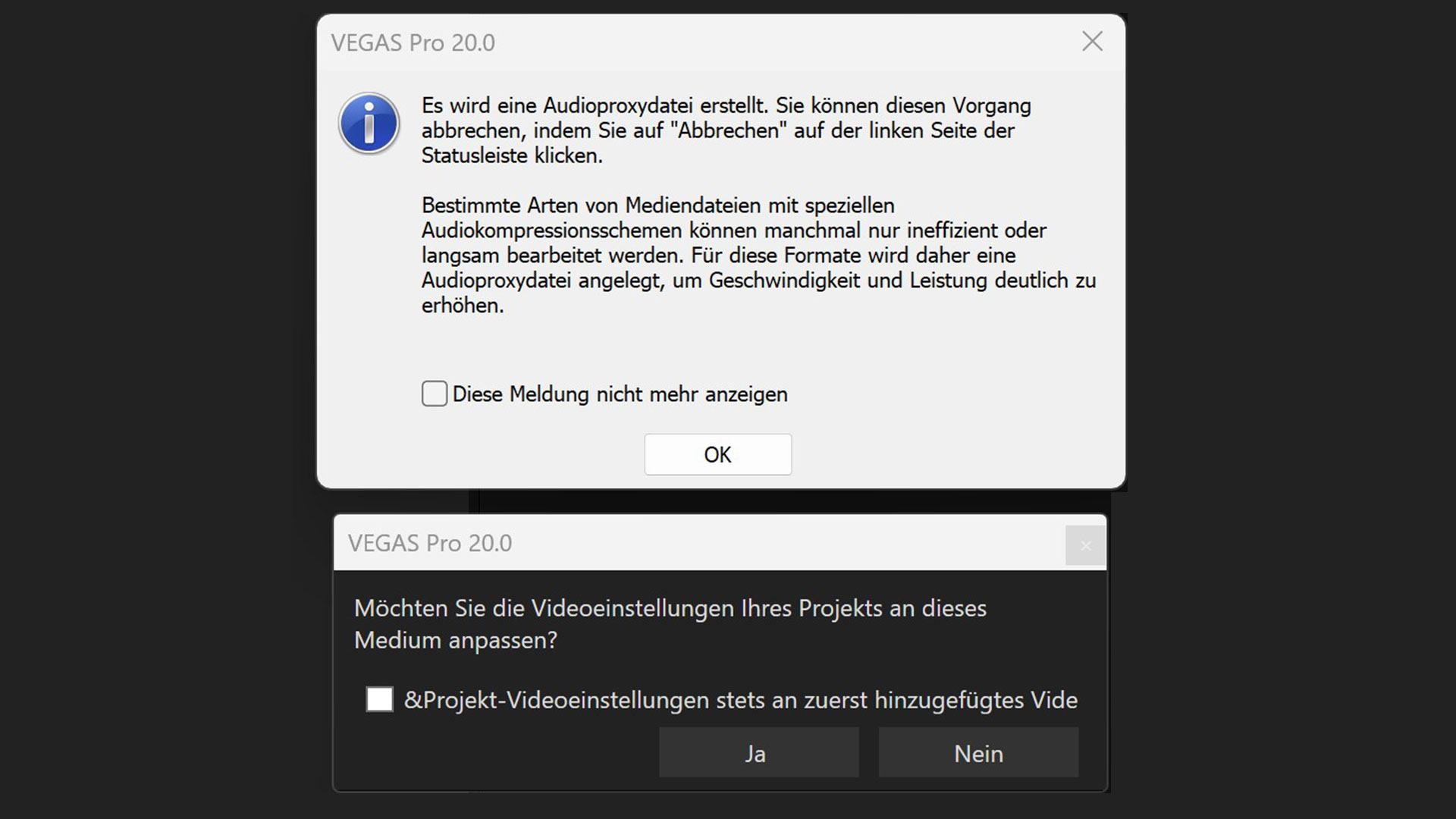 02 Vegas Pro 20 Effekt import web