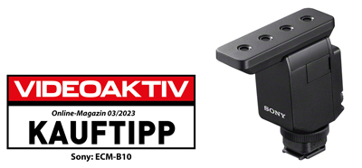 2023 03 Sony ECM B10 kauftipp