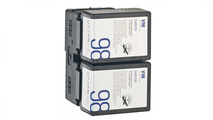 Bebop Coco-Vmicro2 Adapter: Zwei-Kanal-Adapterplatte für Vmicro-Akkus